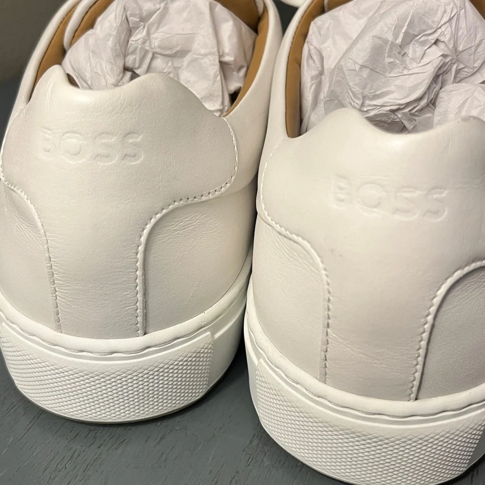 Hugo Boss Men's Mirage Tenn Mens Casual Trainer White sz 8 NWT